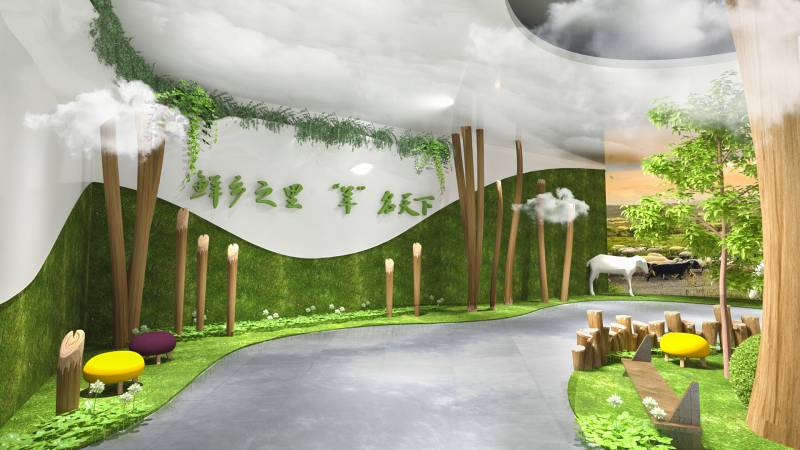 吕山乡智慧乡村展厅