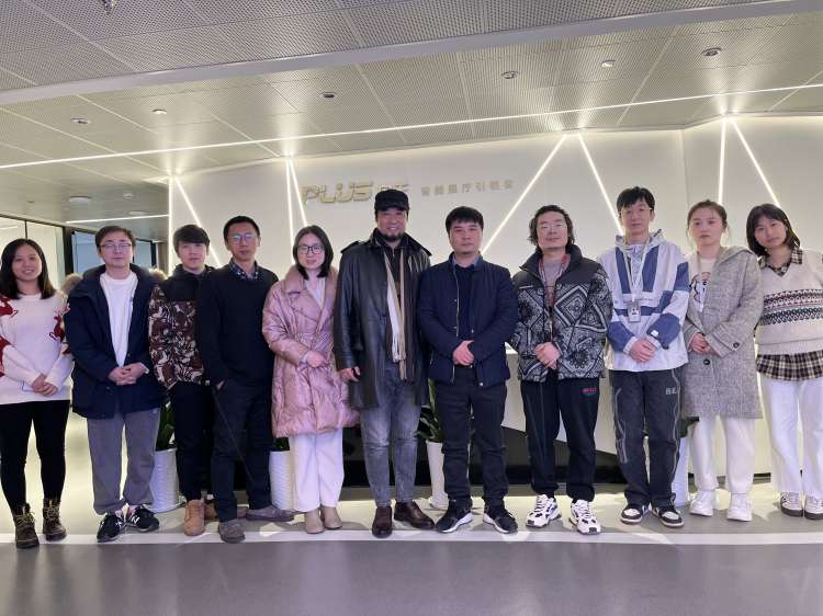 热烈欢迎浙江传媒学院动画与数字艺术学院领导一行莅临向正参观指导